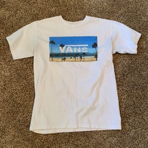 Vans white shirt
